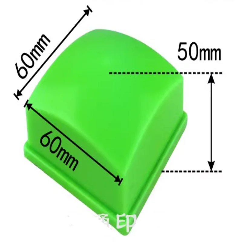

Pad Printing Rubber Pad Silicone Material Soft Wood Base 60x60mm Logo Printing 50mm Height