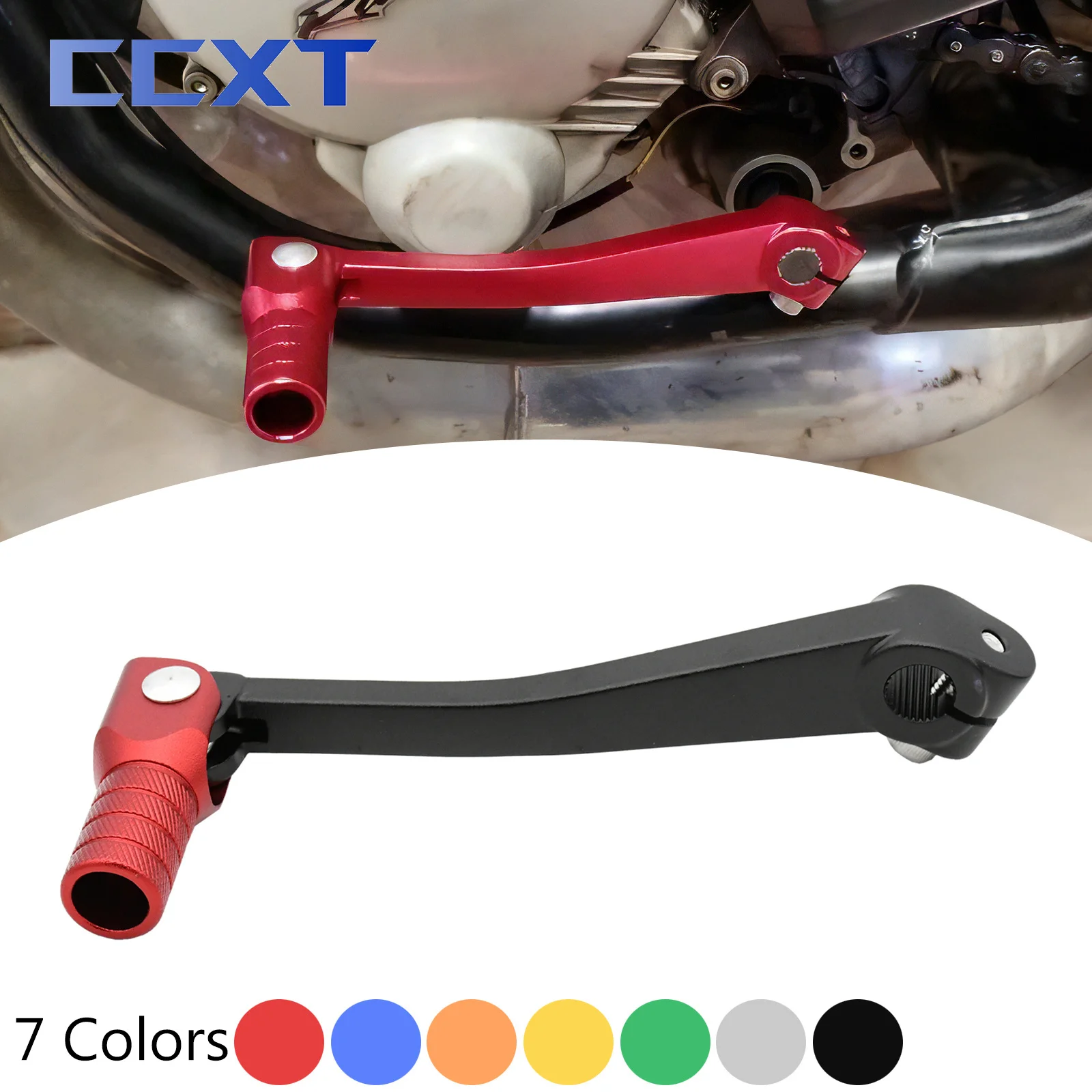 Motorcycle CNC Folding Shift Lever Gear Lever For KTM Yamaha Honda NC450 NC300 NC250 ATV Kayo T2 T4 T6 K4 K6 125 150 200 250-450