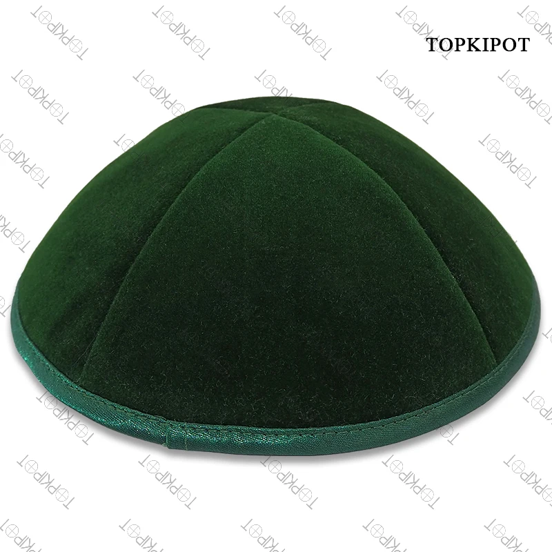 

Dark green White Mogan David Handmade Crochet Kippah Knitted Jewish Kippot Judaica Hat Daily Yarmulke Wedding Gift for Giftware.