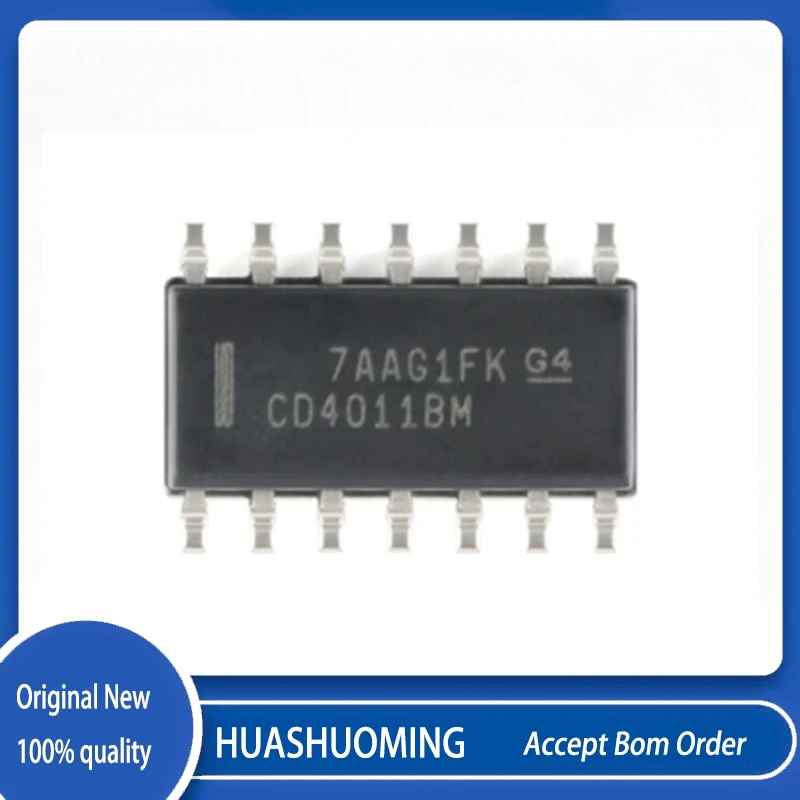 10Pcs/Lot  CD4011BM96 CD4011BM  CD4011B  CD4011 4011  SOP-14
