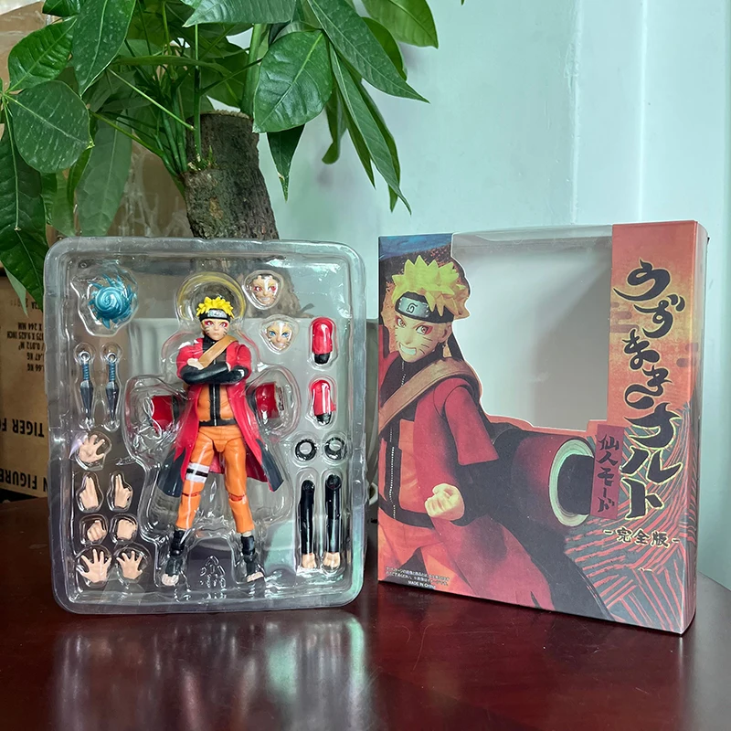 Anime Uzumaki Naruto Figure SHF Mode Fée Dessin Animé NARUTO Shippuden 14 cm Figurine Modèle Joint Mobile Jouets Cadeaux D'anniversaire
