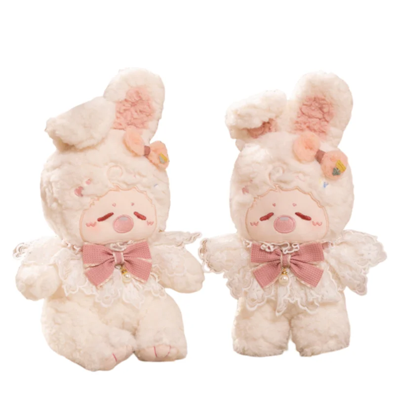 

25CM Kawaii Creative Sleepy Rabbit Soft Plush Toys Accompany Dolls Sofa Decoration Girls Kids Birthday Christmas Presents