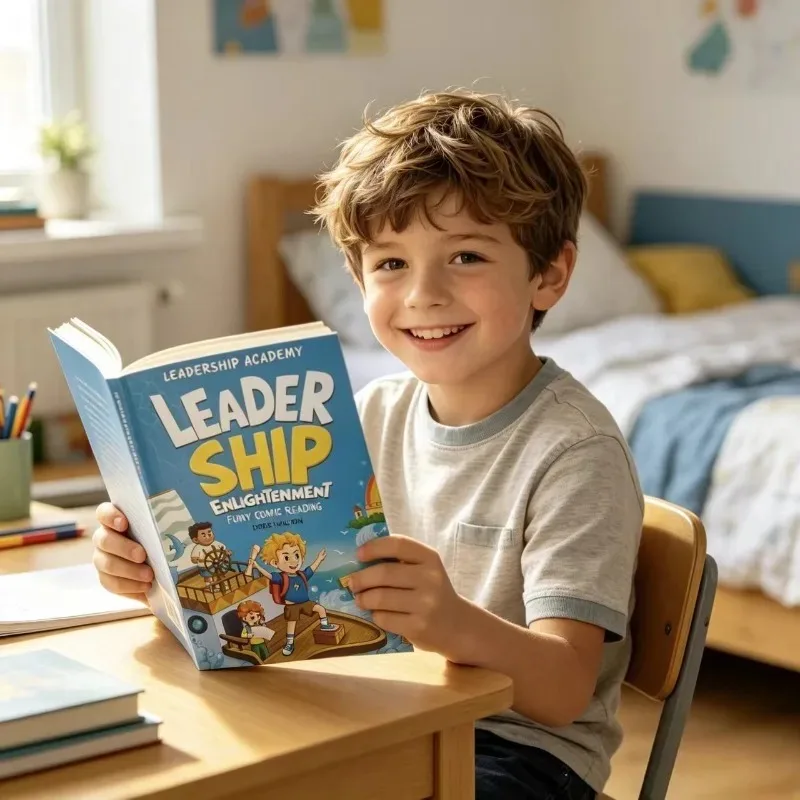 Murphy‘s Law Comic Book for Kids,A Graphic Novel Explaining Life Principles for Children 8-12 Years,Fun Science Picture Books