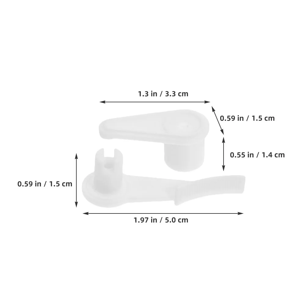 12Pcs Ceiling Light Accessories Clips Plastic Lamp Shade Fastening Clips Stable Fixture Fixing Brackets for Indoor Lighting