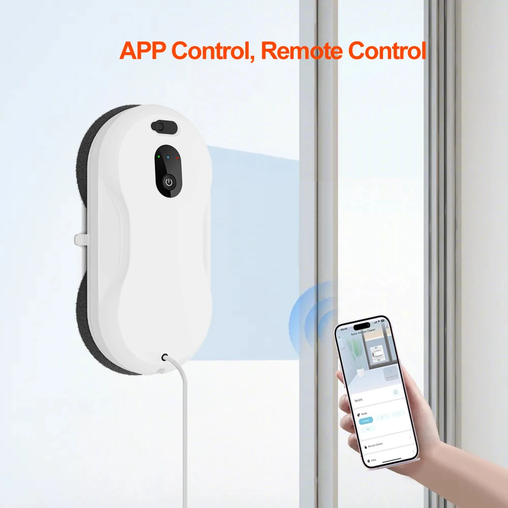 Робот-пылесос для умного дома с дистанционным управлением, чистка стеклянных окон с функцией бытового или гостиничного использования, тип вилки США, ЕС, Великобритании