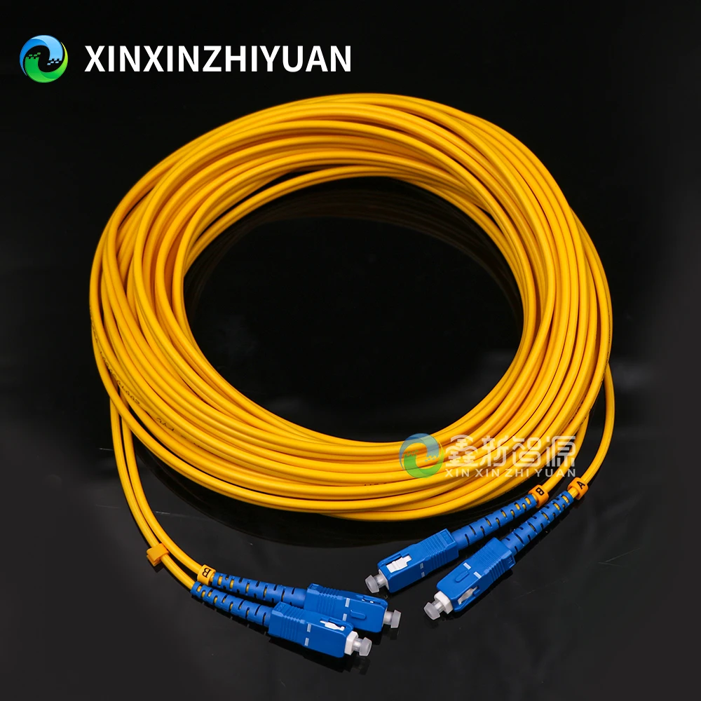 Inkjet Printer Optical Fiber Cable SC/SC for UV Flatbed Printer 3M/4M/5M/7M/8M/10M Double Code Optical Patch Cord Cable