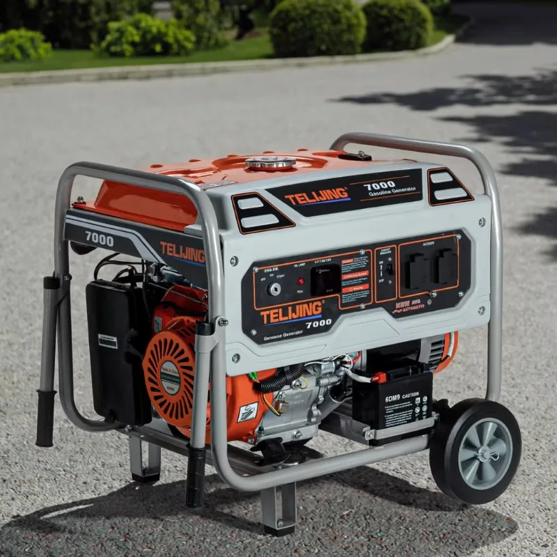 

【Best-selling】Single Phase 220v/230v 7Kva Petrol Generator OHV 4-Stroke Air-Cooled Engine 420cc Automatic Recoil Electrical Con