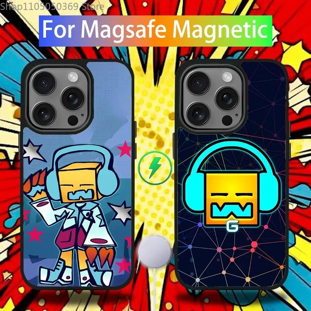 

G-Geometry Game D-Dash Phone Case For iPhone 17,16,15,14,13,12,11 Pro,Max,Plus,Mini,Air,E Magnetic Magsafe Cover