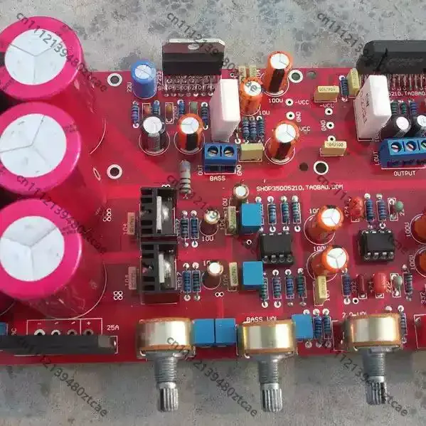 Premium 2.1 Channel HiFi Amplifier Board With TDA7293 and LM4780 Chips Multimedia Audio Power Amp Circuit Board