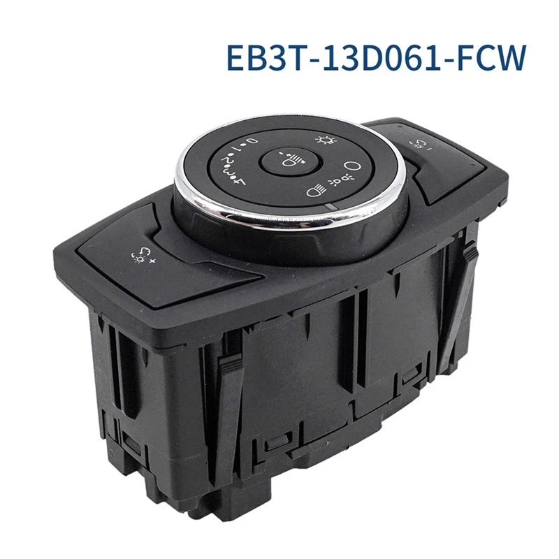 EB3T-13D061-FCW Headlight Switch Fog Light Headlight Combination Switch Auto Accessory For Ford F-150 2012-2018