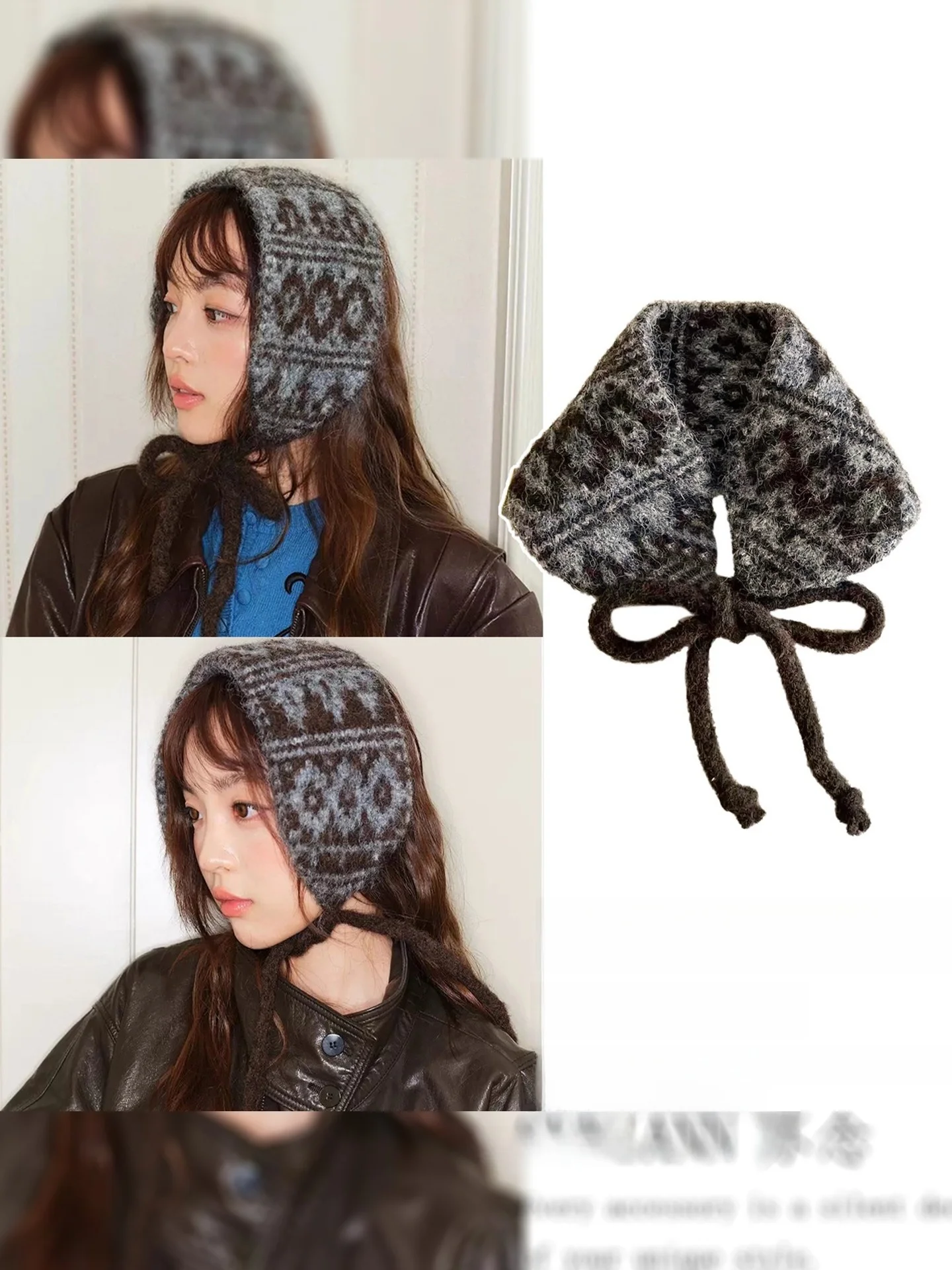 warm-knitted-ear-muffs-with-bow-tie-floral-embroidery-design-for-women-cold-weather-protection-ear-covers-fashionable-accessory