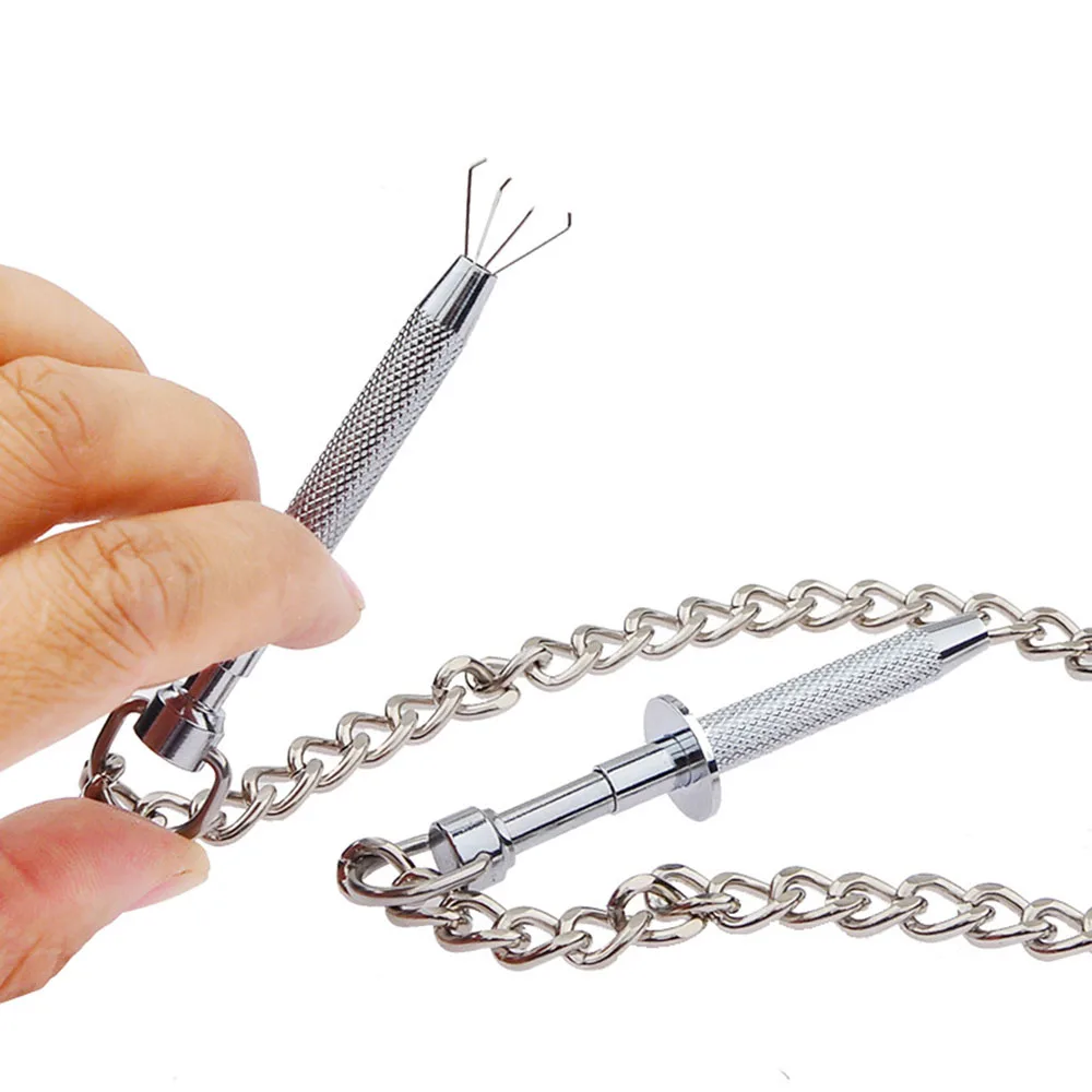 Edelstahl vier Krallen Nippel clips verstellbare Klemmen Brust klitoris Stimulation Sexspielzeug für Frauen Männer Paare Flirt-Tool