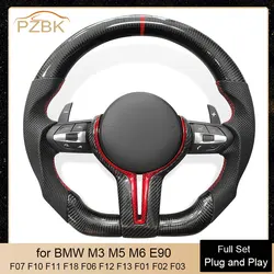 Carbon Car Steering Wheel OEM ACC Heated Vibration for BMW M3 M6 E90 F01 F02 F03 F10 F11 F18 F06 F12 F13 F20 F32 F33 F36 F30