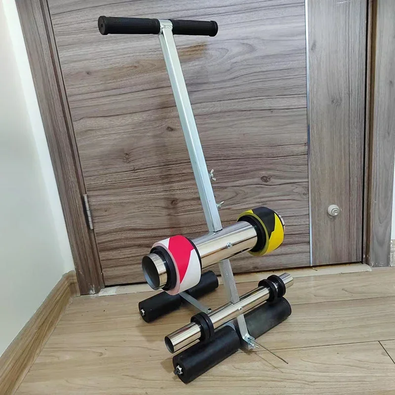 

Basketball And Badminton Court Marking Machine Color Separator Masking Tape Pasting Equipment for Parking Space Line Drawing