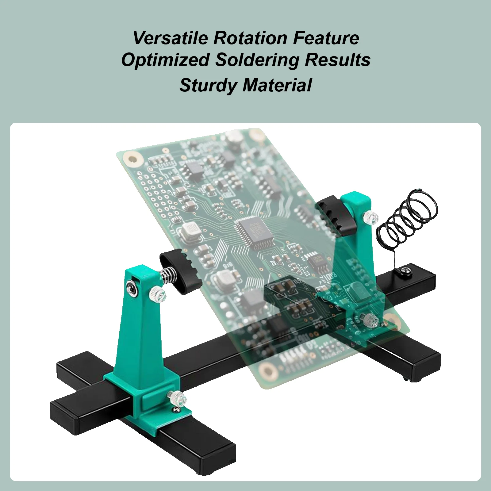 

Вращение на 360 градусов, печатная плата, регулируемый держатель печатной платы, приспособление для пайки, подставка, зажим, инструменты для ремонта