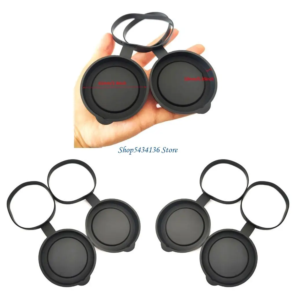 H7ed قبعات العدسة ذات العدسة الهدف/أحادية اللون قبعات حراسة العين 52-55 مم/61-63 مم قطرها #1