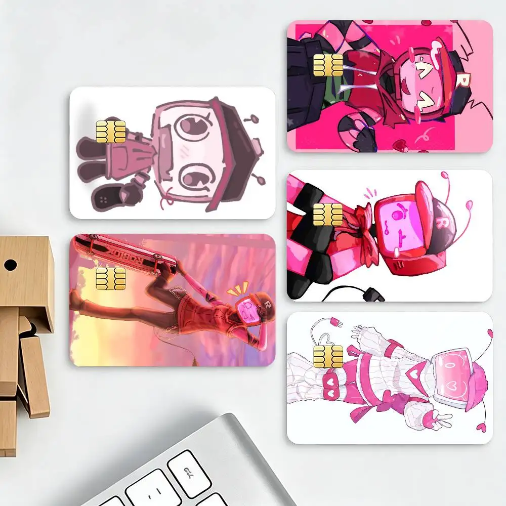 Funny V-Veeronica Fanart Custom  HD Credit Card Stickers Game Card Decal Small Chip Waterproof Sticker Gift Decor