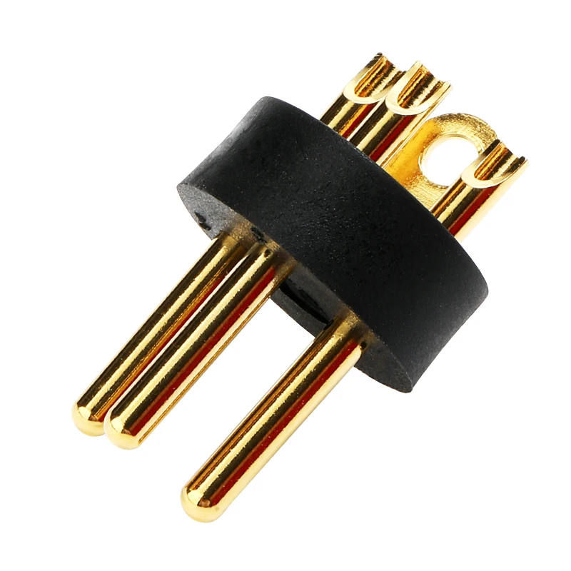 2-100Pcs REAN 3-Core XLR RCX3M-Comp-002-1 High End Pure Copper Gold-Plated Plug-In 3 Pin XLR Microphone Speaker Audio Adapter ﻿