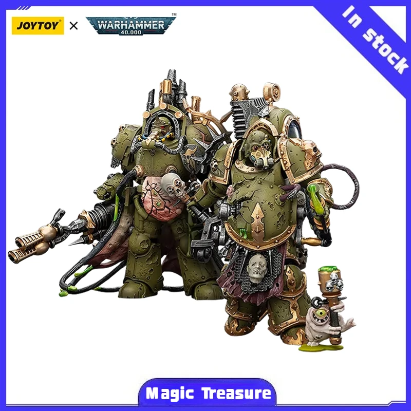 

【MT】JOYTOY Warhammer 40K Death Guard Lord of Virulence Foul Blightspawn 1/18 Фигурка-модель