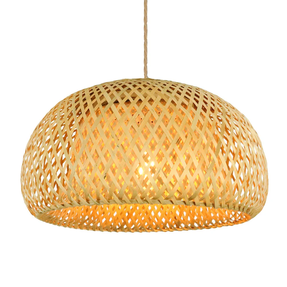 

Bamboo Rattan Lampshade Lampshades Small for Wall Vintage Decor Ceiling Light Bedroom Chandelier Accessories Accessory