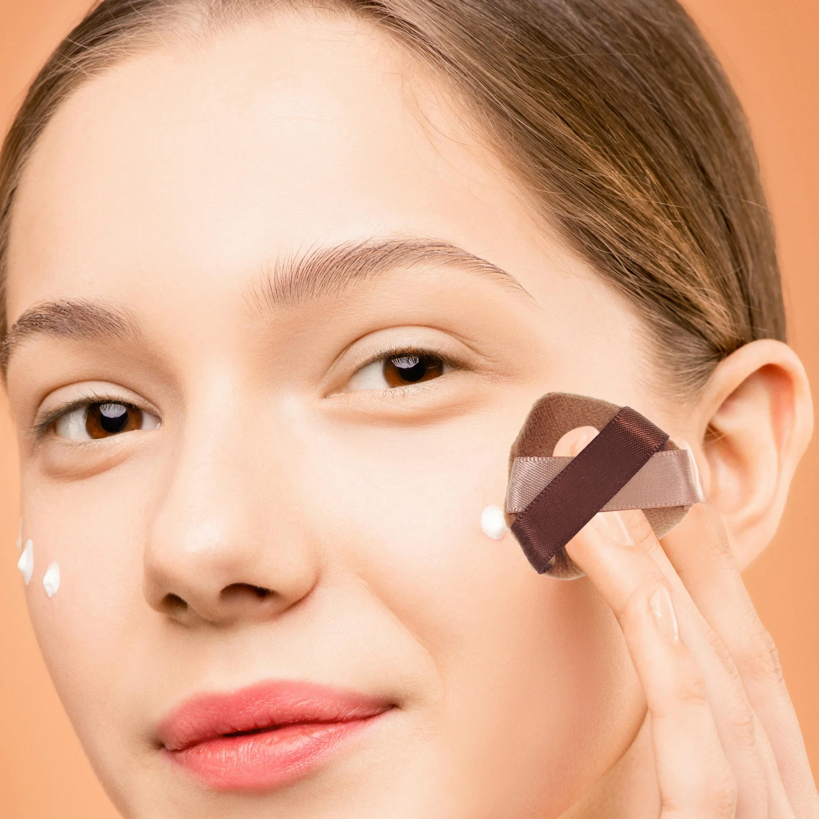 20 قطعة مسحوق مثلث نفخة القطيفة إسفنجة مكياج ناعمة لتطبيق الوجه الناعم مسحوق نفخة مثلث عشاق الأساس الإسفنج #2