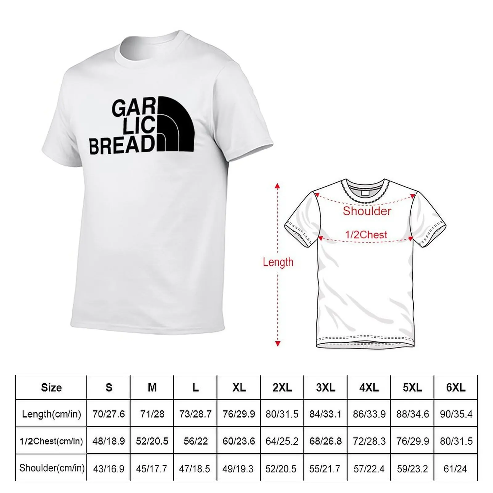GARLIC BREAD T-Shirt street wear luxury designer mens t shirt