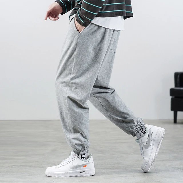 Grey Baggy Sweatpants Men Baggy Grey Joggers Men Sports Pants Trousers Mens Aliexpress