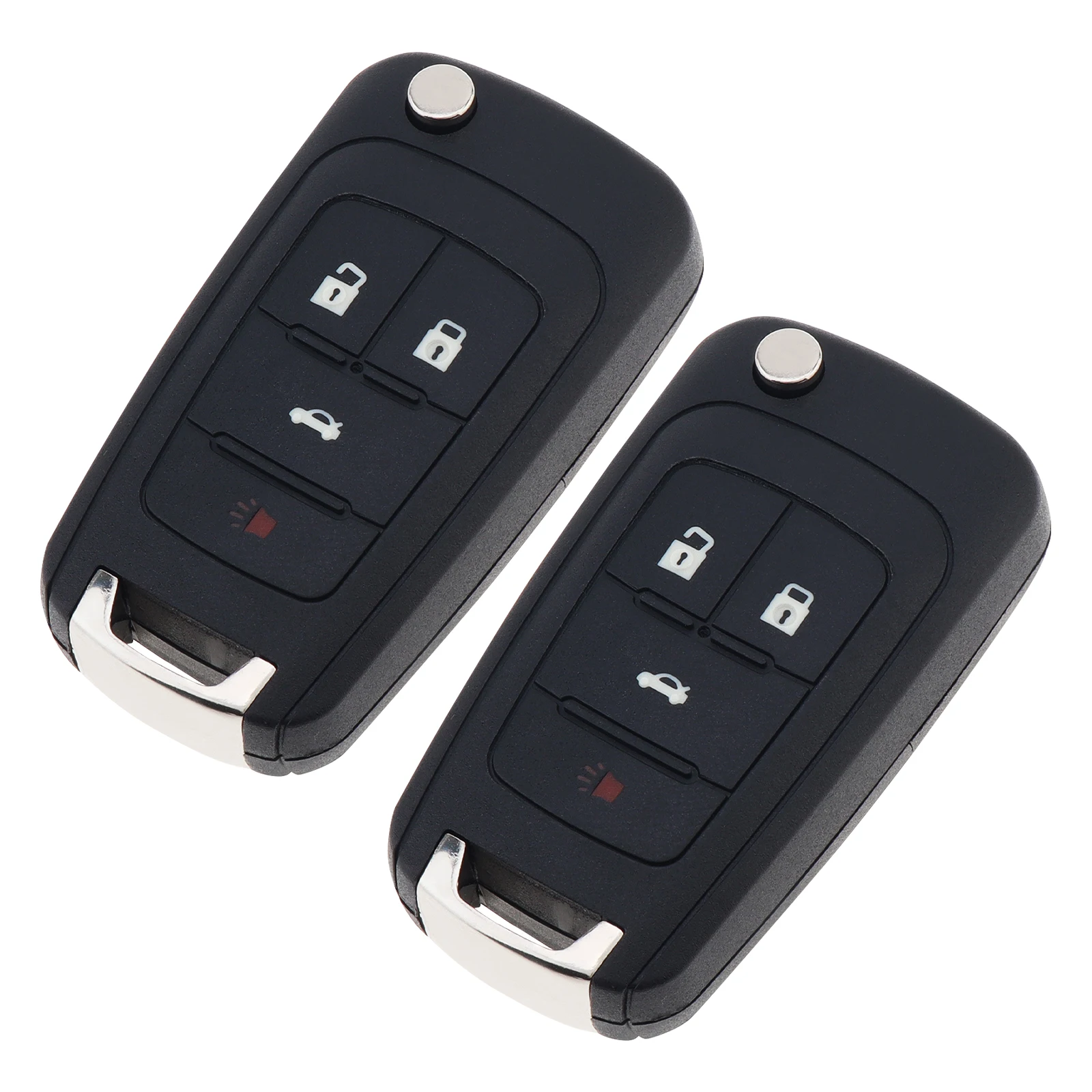2pcs 4 5 Button Remote Car Key Fob Shell Replacement Fit for Chevy GMC Buick LaCrosse Cruze OHT01060512 Keyless Entry Key Case