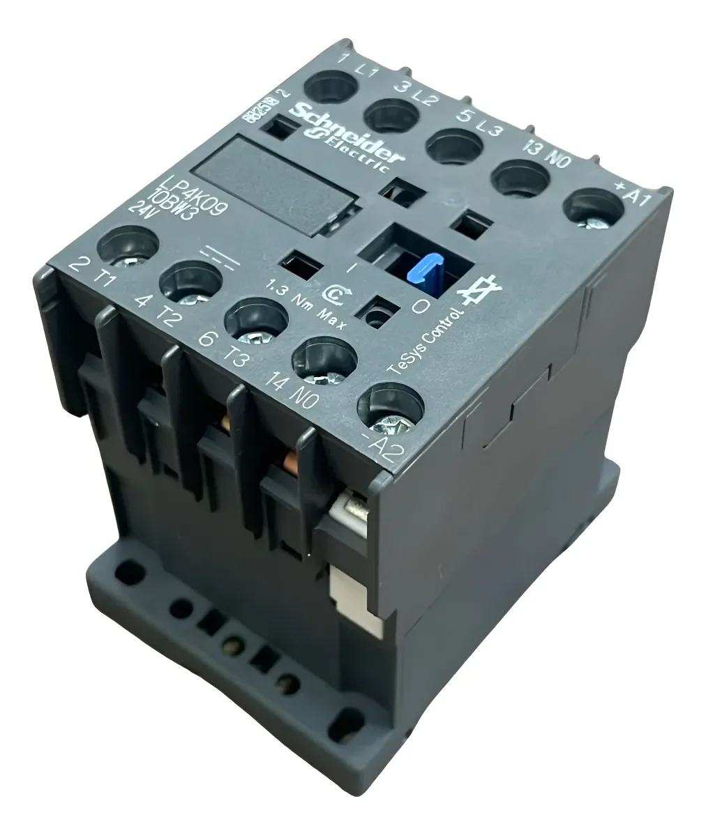 LP4K0910BW3 contactor - 3P - AC-3  440 V 9 A - 1 NO aux. - 24 V DC coil