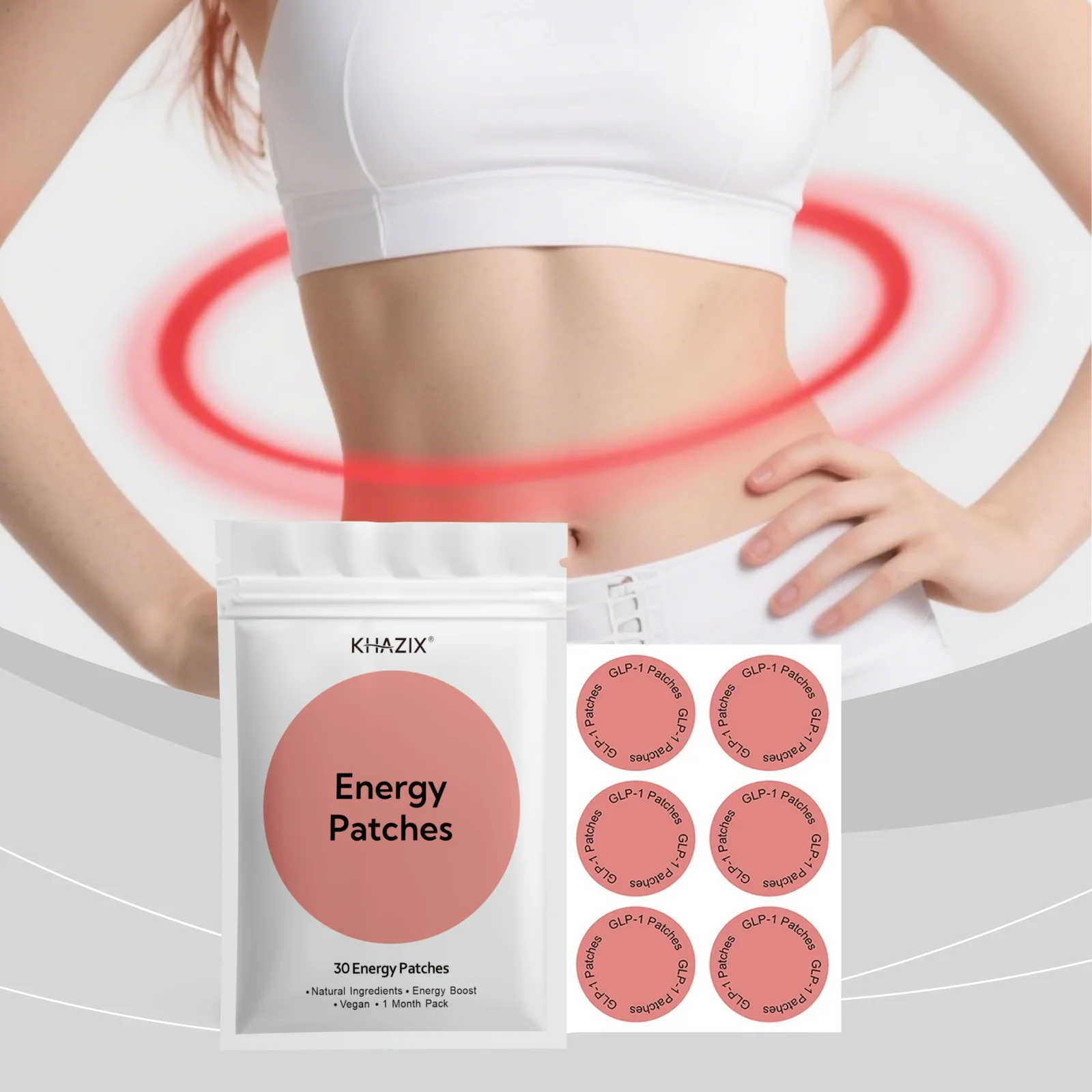 12pcs/30pcs body care patches gently nourish the skin and fit lightly. Portable and easy-to-use body care patches are always ava