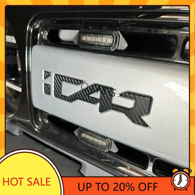 OIMG High-end OIMG High-end For Chery I CAR V23 Carbon Fiber Car Sticker Decal Blackout Exterior Styling Accessories Custom Fit
