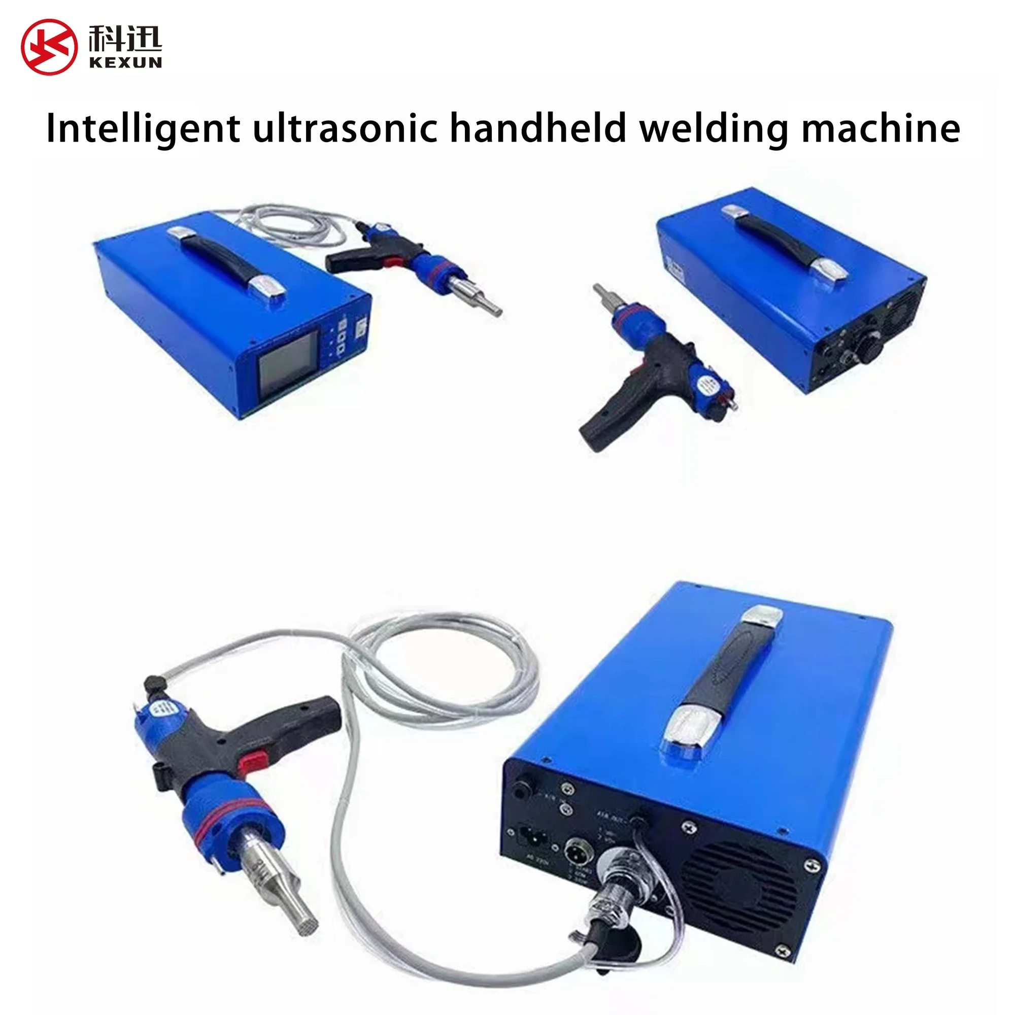 Ultrasonic Handheld Plastic Spot Welder For Welding Automotive Door Panels Plastic And Electronic, Houseware Industry And So On.