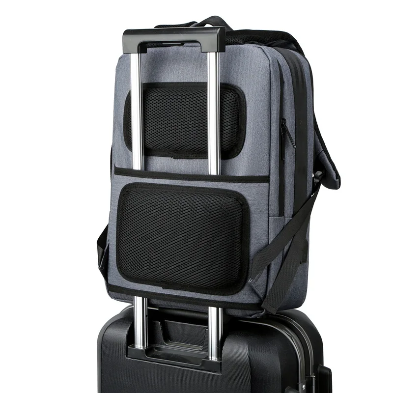 Backpack multifunctional leisure 15.6-inch computer bag with large capacity travel USB charging backpack