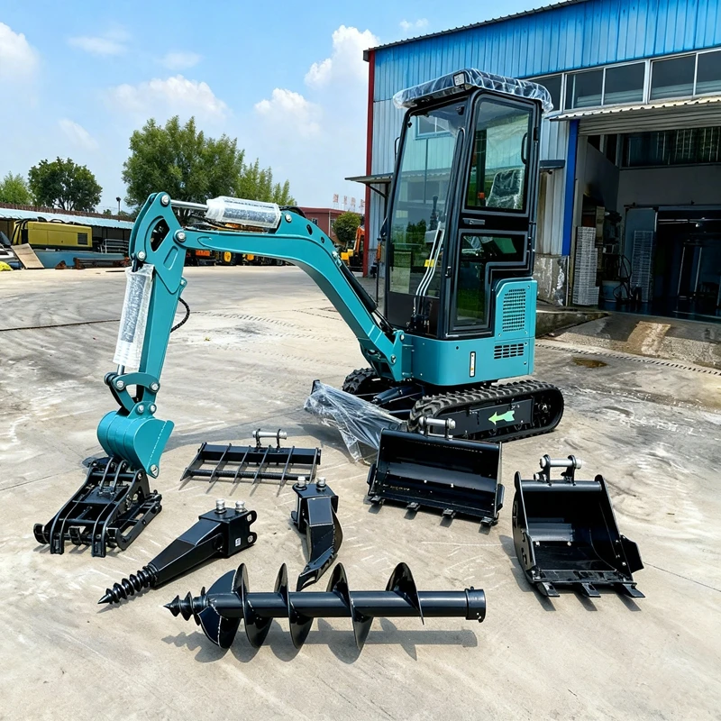 

Мини-экскаватор 1,8 тонны с двигателем YANMAR, стандарт EPA/Euro 5, многофункциональный дизельный экскаватор для строительных работ в Европе.
