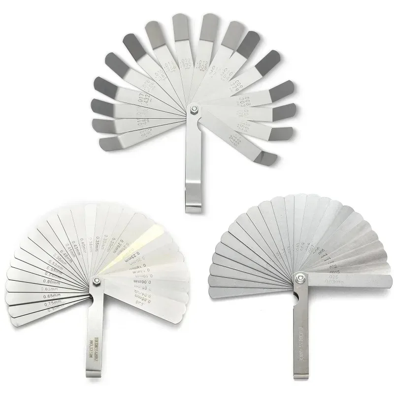 

0.005 - 0.020 Inch for Motorcycle Engine Valve Screw Adjusting Spanner Tool Valve Clearance Adjustment Tools + Feeler Gauge