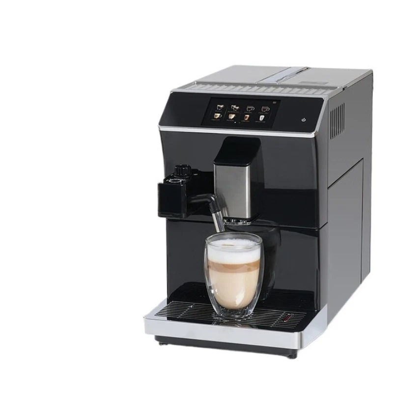 

Multifunctional high-end automatic coffee machine commercial household double boiler double water pump bean flour dual-purpose