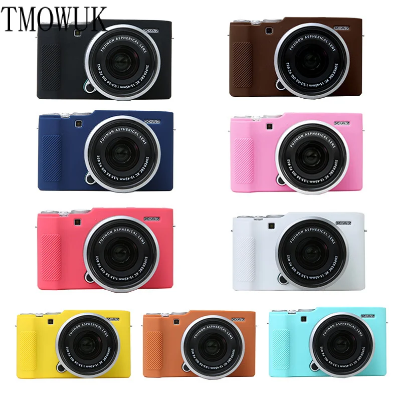 For Fujifilm XA7 Camera Silicone Case X-A7 Photography Protective Cover TPU Soft Rubber Sleeve