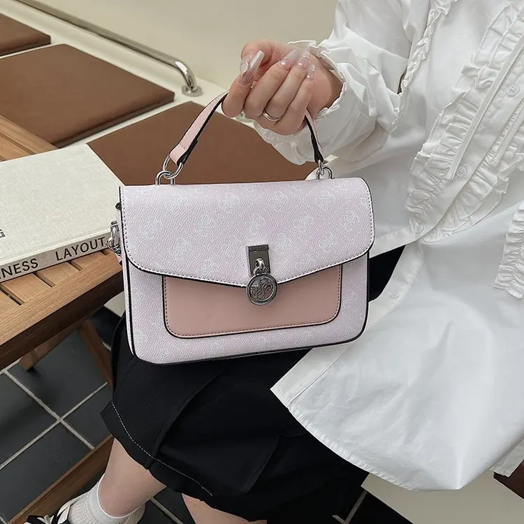 

Новая женская сумка-кроссбоди 2026 года: минималистичная, ретро, с принтом, маленькая квадратная сумка через плечо с премиальным ощущением качества