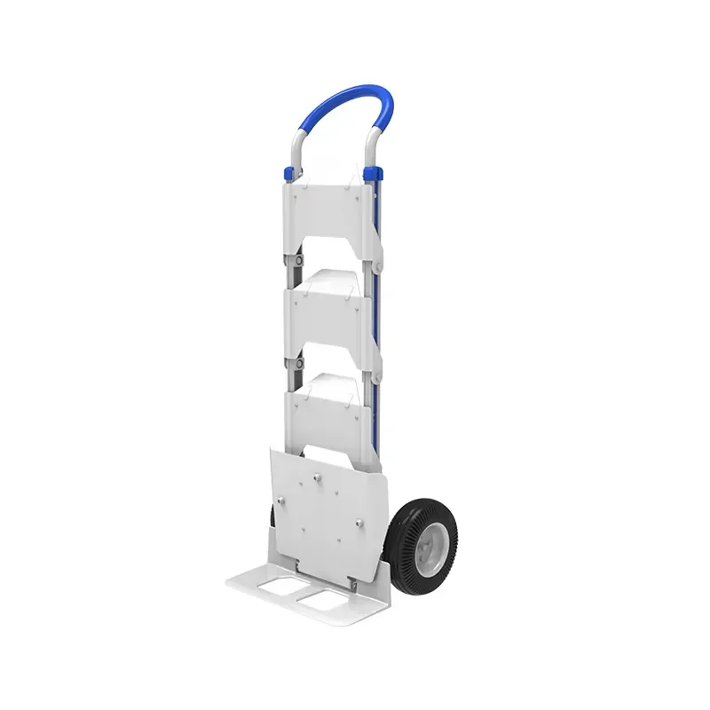 HEAVY DUTY Large Industrial Aluminum Platform Hand Trolley Durable Folding Hand Truck Two-wheel 200KG Capacity OEM Tools