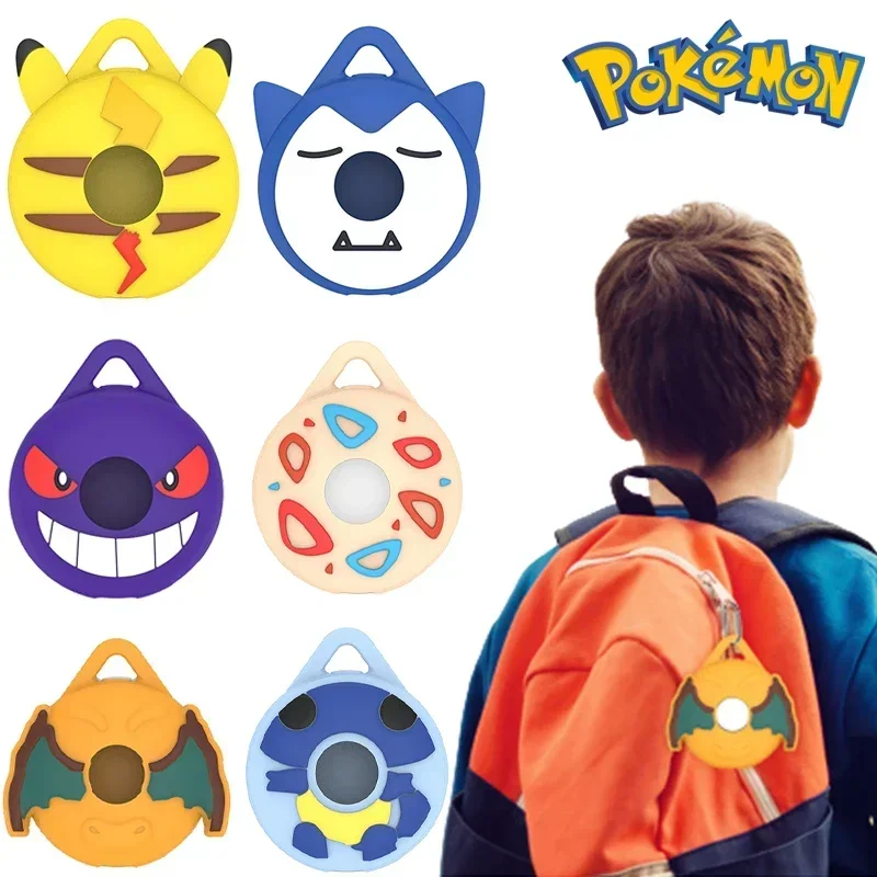 Pokemon Gengar Silicone Case for Pokemon GO Plus + Anime Shockproof All Inclusive with Lanyard Protective Shell for Go Plus +