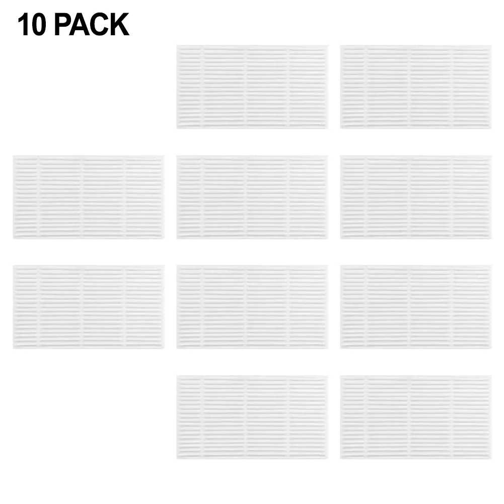 10/4PCS 로봇 진공 교체 필터 세트 MONSGA MR1 로봇 진공 필터 용 효율적인 먼지 입자 및 애완 동물 비듬 제거