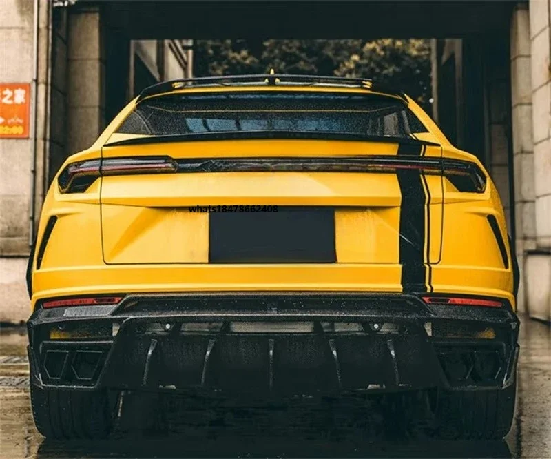M-style Dry Carbon Fiber Rear Diffuser Front Lip Side Skirt Hood Spoiler Fender Suitable for  Body Kit