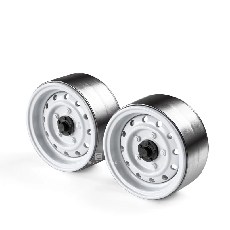 2pcs 1.9 inches Metal wheel hub for 1/10 RC Crawler Car Traxxas TRX4 SCX10 RC4WD Accessories