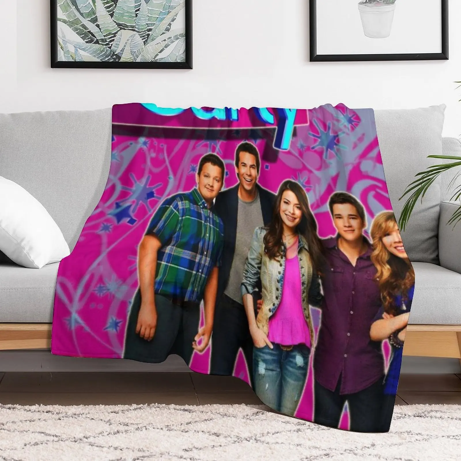 Icarly Throw Blanket