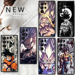 D-D-Dragons B-Balls Z Cartoon For Samsung Galaxy S24 S23 S22 S21 S20 FE S10 S10E Plus Ultra Pro Lite 5G Black Soft Phone Case