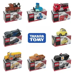 TAKARA TOMY Car Story 1:64 McQueen diecast alloy simulation model, children's collection decoration toys, children's gifts.