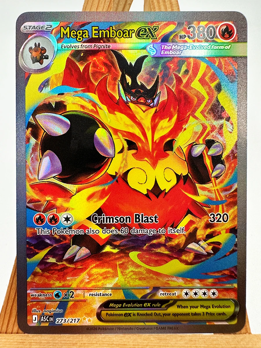 Pokemon PTCG ASC Gengar Dragonite Celebi Spielzeug Hobbies Hobby Sammlerstücke Spielesammlung Anime-Karten