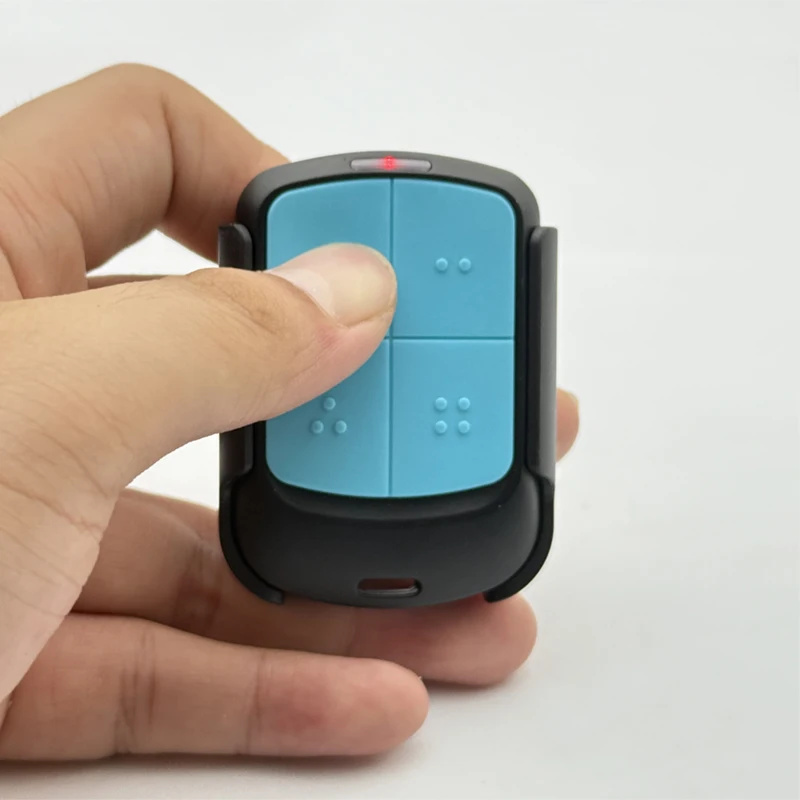 ROGER E80 TX52R TX54R H80 TX22 M80 TX44R TX12 TX14 433.92MHz 복제용 클립이 있는 새 차고/게이트 리모컨 복제기