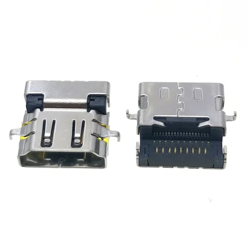 Imagen 2 del producto 5 uds 19P puerto compatible con HDMI nuevo conector hembra HD PCB para placa base de ordenador portátil Asus Lenovo HP Samsung Etc.