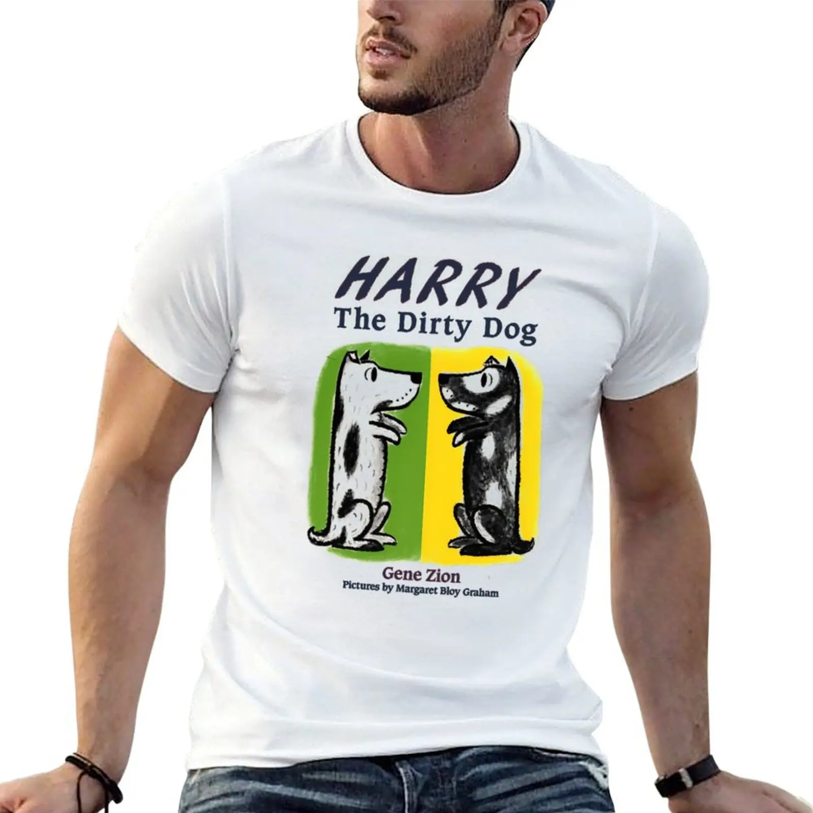

Harry the Dirty Dog T-Shirt t shirt personalised t shirt men 100% cotton luxury brand t shirt custom print T-shirt